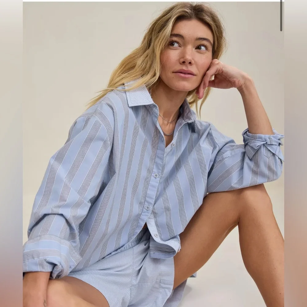 Aerie Good Day Button Down Shirt - Picture 6 of 6
